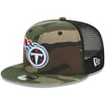 thumbnail image 1 of Youth New Era Camo Tennessee Titans  Main Trucker 9FIFTY Snapback Hat, 1 of 5
