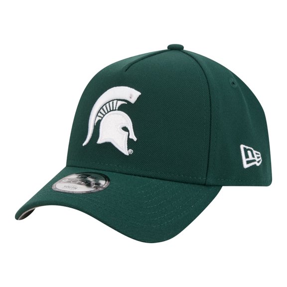 Youth New Era Green Michigan State Spartans 9FORTY A-Frame Adjustable Hat
