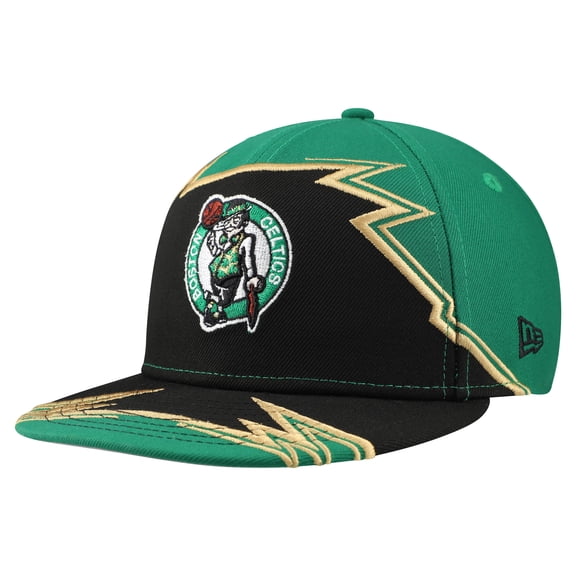 Youth New Era Kelly Green Boston Celtics Break 59FIFTY Fitted Hat