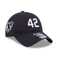 thumbnail image 1 of Youth New Era Navy Atlanta Braves 2026 Jackie Robinson Day 9TWENTY Adjustable Hat, 1 of 5