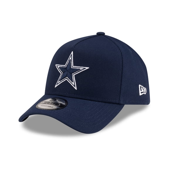 Youth New Era Navy Dallas Cowboys 9FORTY A-Frame Adjustable Hat