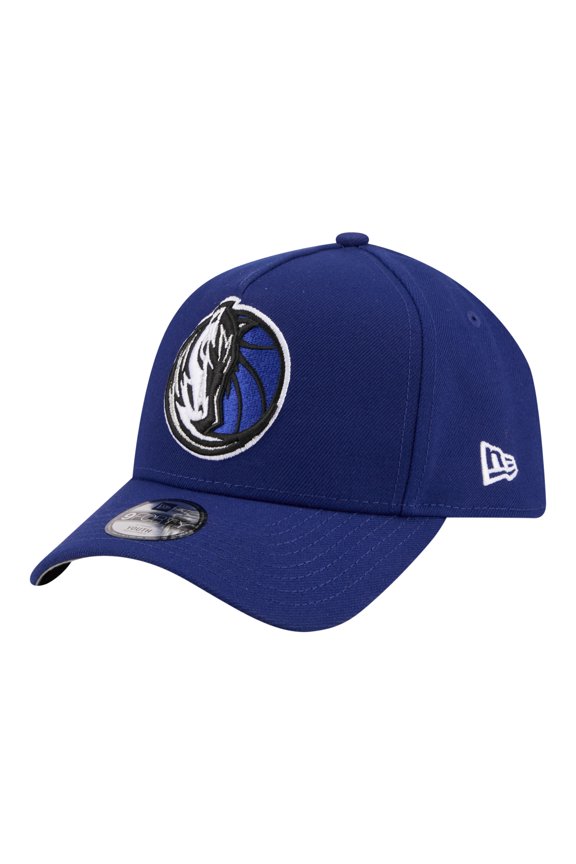 Youth New Era Navy Dallas Mavericks 9FORTY A-Frame Adjustable Hat