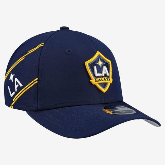 Youth New Era Navy LA Galaxy Jersey Hook 9SEVENTY Adjustable Hat