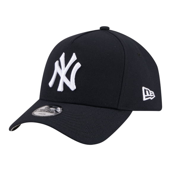Youth New Era Navy New York Yankees 9FORTY A-Frame Adjustable Hat