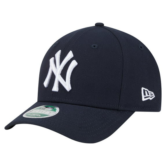 Youth New Era Navy New York Yankees Player Replica 9FORTY Adjustable Hat