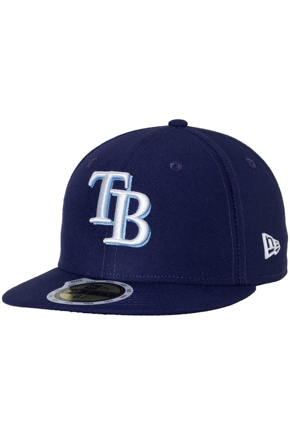 Youth New Era Navy Tampa Bay Rays Authentic Collection On-Field Game 59FIFTY Fitted Hat