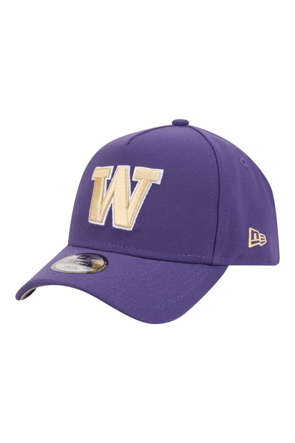 Youth New Era Purple Washington Huskies 9FORTY A-Frame Adjustable Hat