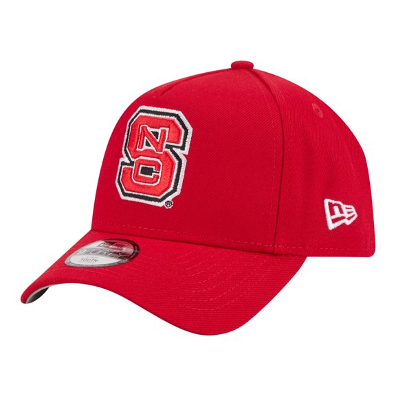 Youth New Era Red NC State Wolfpack 9FORTY A-Frame Adjustable Hat