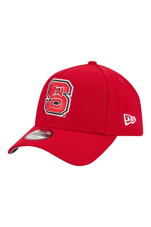 Youth New Era Red NC State Wolfpack 9FORTY A-Frame Adjustable Hat