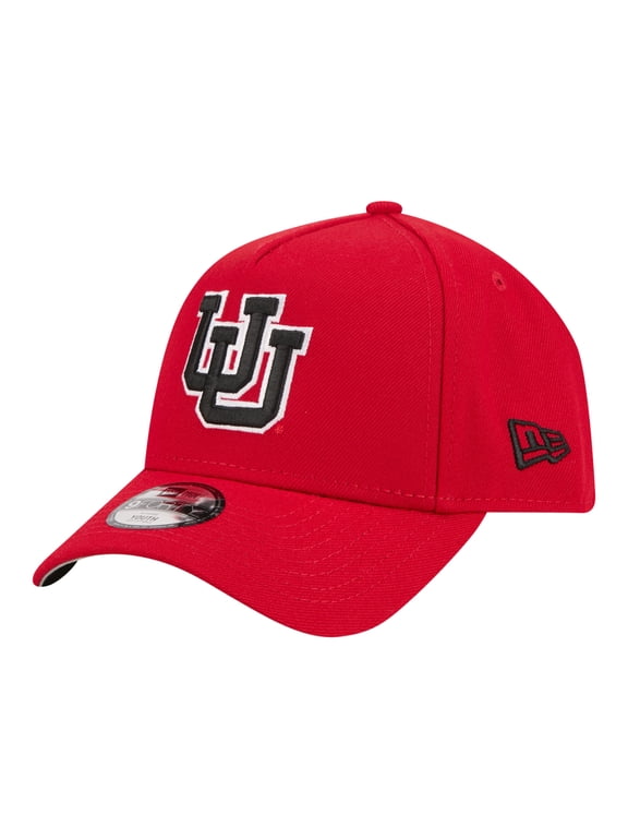 Youth New Era Red Utah Utes 9FORTY A-Frame Adjustable Hat