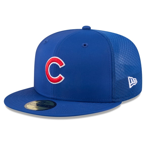Youth New Era Royal Chicago Cubs Batting Practice 59FIFTY Fitted Hat