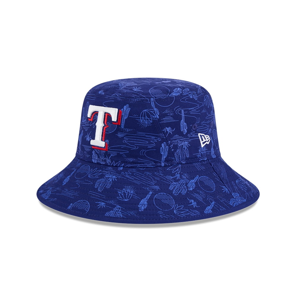 Spring Training Cap Texas Rangers Youth New Era Royal Texas Rangers 2025 Spring Training All Over Print ...