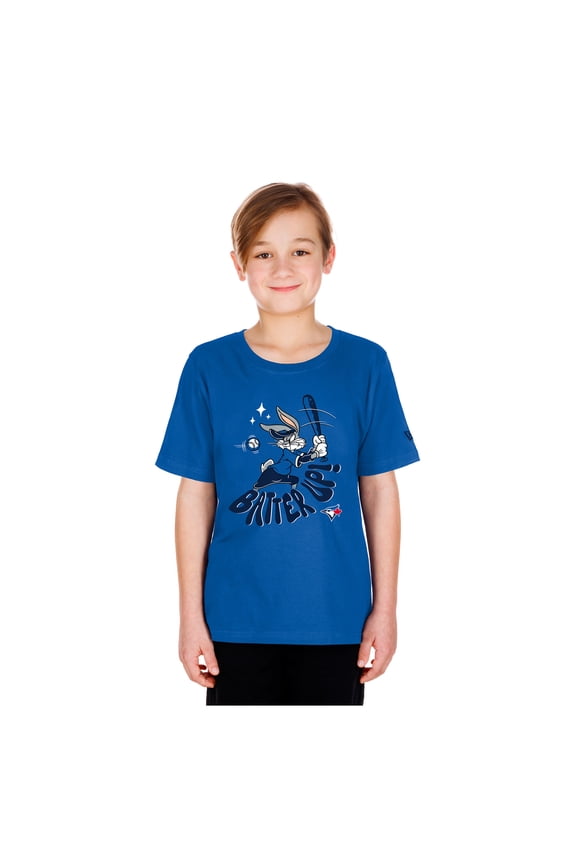 Youth New Era Royal Toronto Blue Jays Looney Tunes T-Shirt