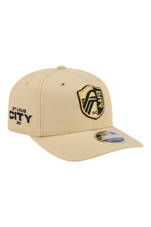 Youth New Era Tan St. Louis CITY SC Jersey Hook 9SEVENTY Adjustable Hat