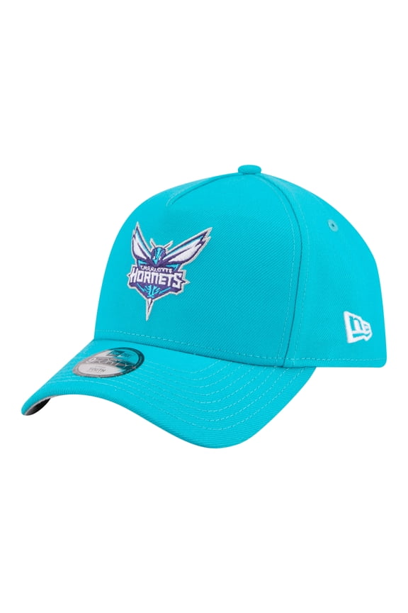 Youth New Era Teal Charlotte Hornets 9FORTY A-Frame Adjustable Hat