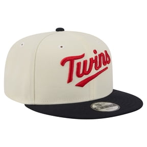 Youth New Era White Minnesota Twins Two-Tone 9FIFTY Snapback Hat