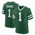 thumbnail image 1 of Youth New York J Gardner 1 Green Stitched T-Shirts Sports Player Game Top, Medium, 1 of 1