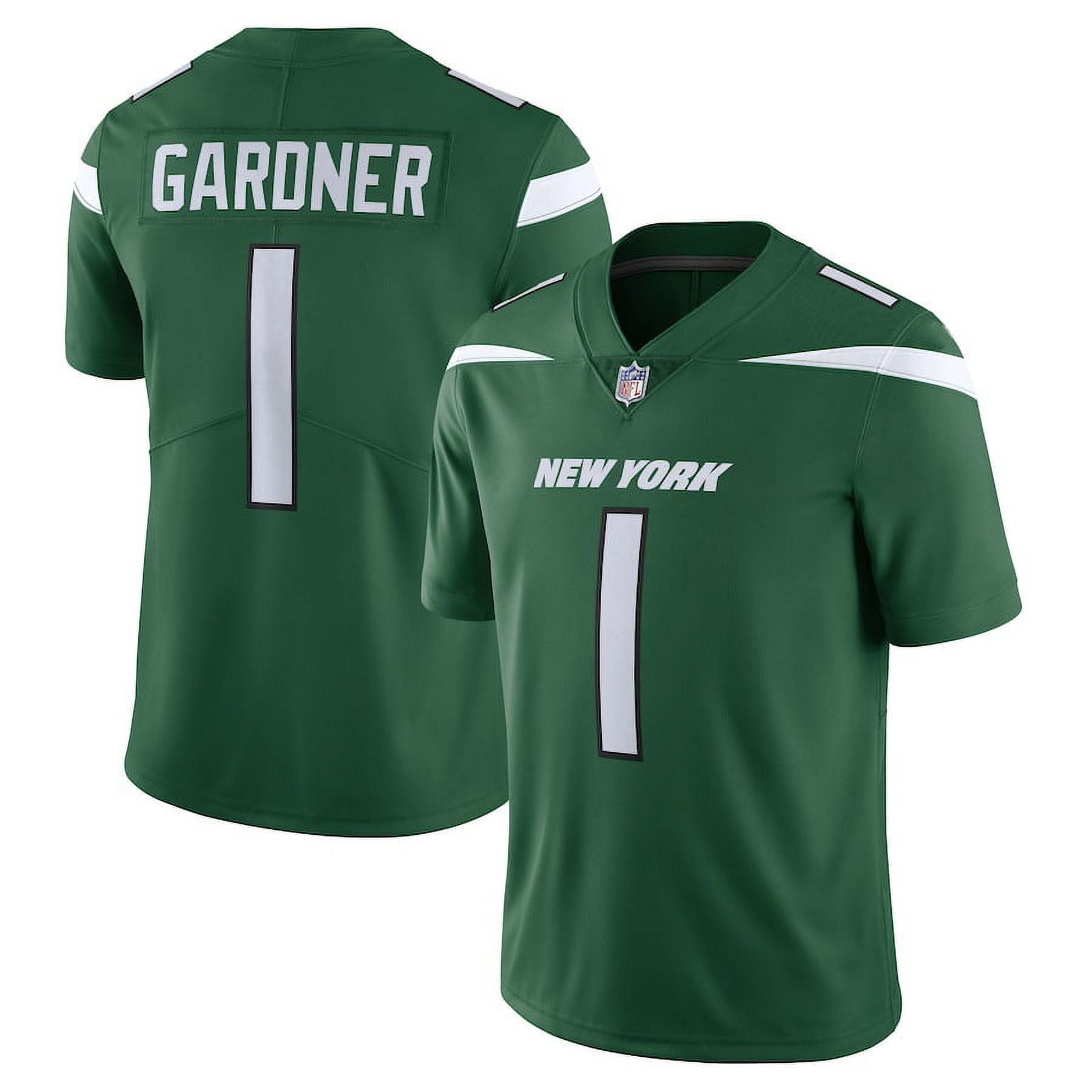 Youth New York_Jets Embroidery Jersey Ahmad Sauce Gardner 1 Football Game Player Jersey Style4
