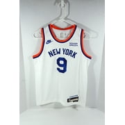 Youth New York Knicks RJ Barrett #9 Authentic White Jersey Classic Nike NWT M 6S
