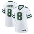 thumbnail image 1 of Youth Nike Aaron Rodgers Legacy White New York Jets Game Jersey, 1 of 3