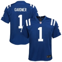 Youth Nike Ahmad Sauce Gardner Blue Indianapolis Colts Home Game Jersey