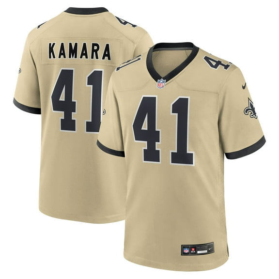 Youth Nike Alvin Kamara Gold New Orleans Saints Gameday Golds Alternate Game Player Jersey
