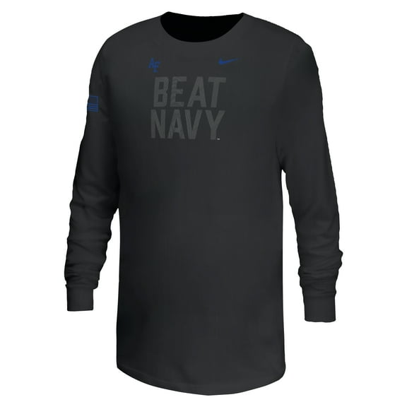 Youth Nike  Black Air Force Falcons APLS Fighting Falcon Collection Rivalry Core Long Sleeve T-Shirt