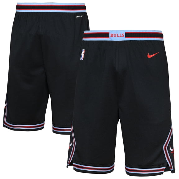 Youth Nike Black Chicago Bulls 2025/26 City Edition Swingman Performance Shorts