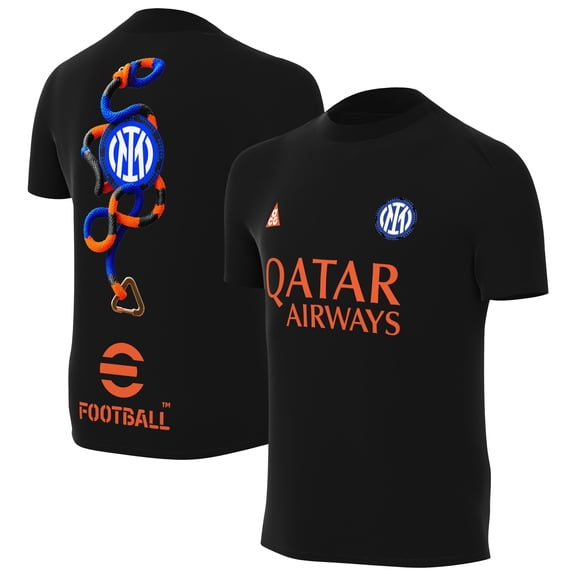 Youth Nike Black Inter Milan Pre-Match Dri-FIT Top