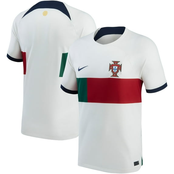 Youth Nike Black Portugal National Team 2022/23 Away Breathe Stadium Replica Blank Jersey