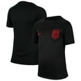 thumbnail image 1 of Youth Nike Black USWNT Academy Pro Performance Raglan Top, 1 of 3
