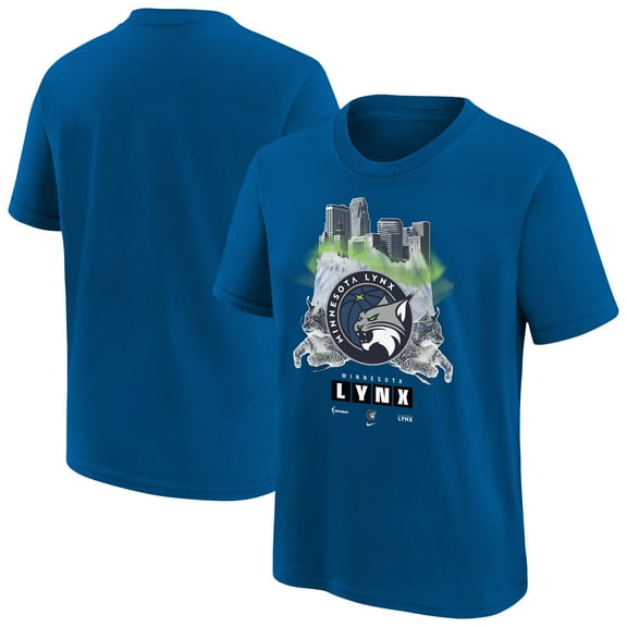 Youth-Nike  Blue Minnesota Lynx Original Content T-Shirt