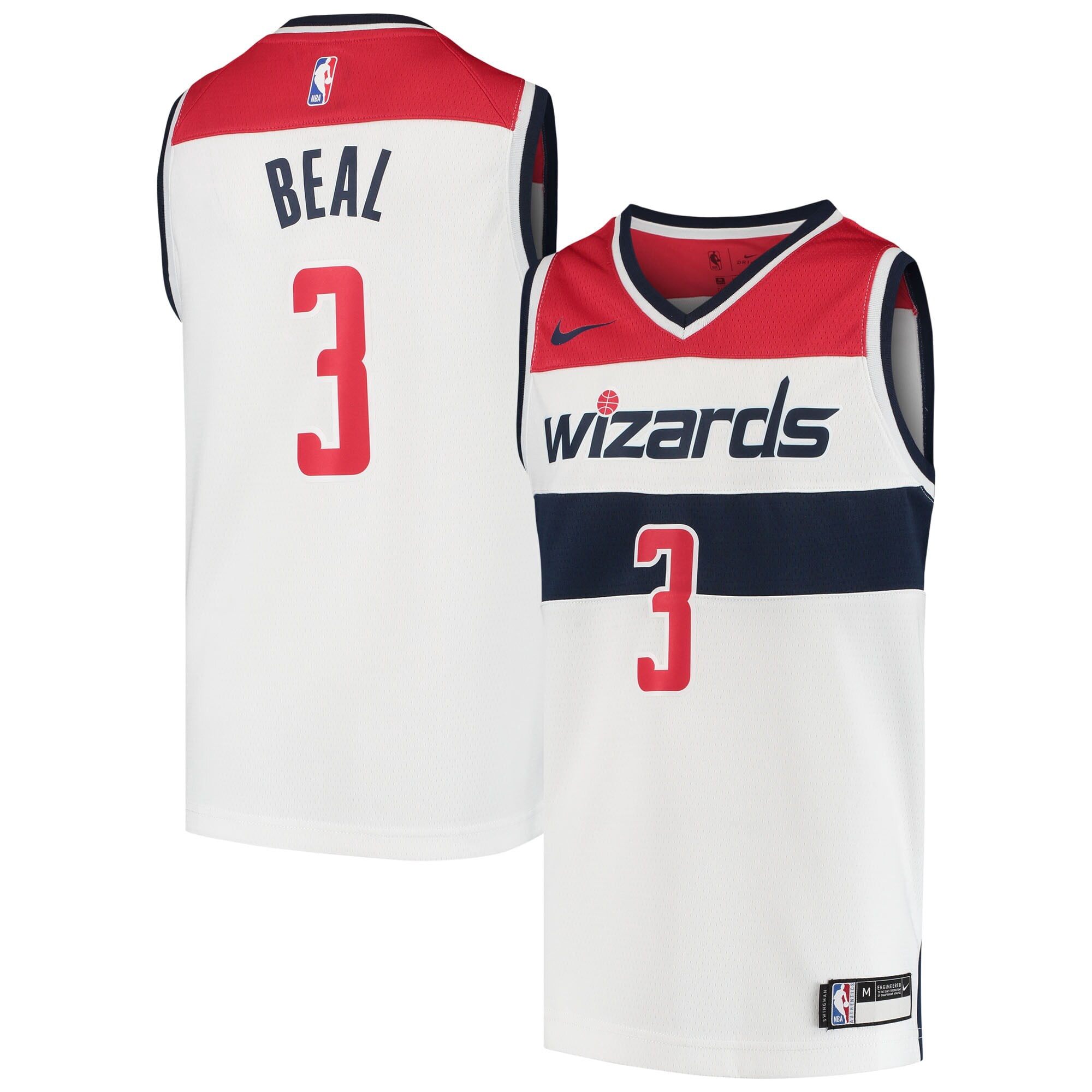 Youth Nike Bradley Beal White Washington Wizards Swingman Jersey
