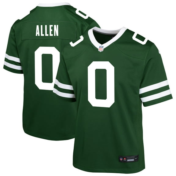 Youth Nike Braelon Allen Green New York Jets Team Game Jersey
