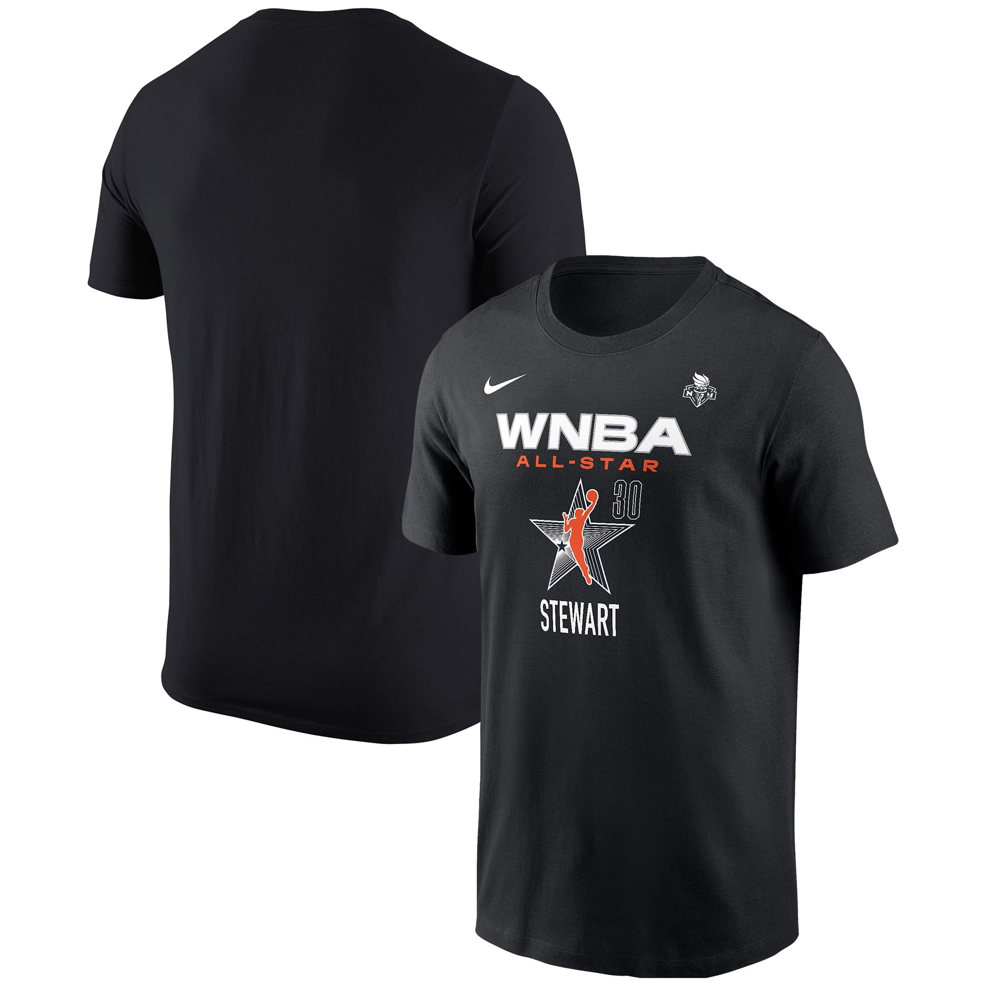 Youth Nike Breanna Stewart Black 2024 WNBA AllStar Game Name & Number