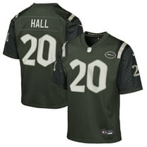 Youth Nike Breece Hall Gotham Green New York Jets 2025 Rivalries Collection Game Jersey