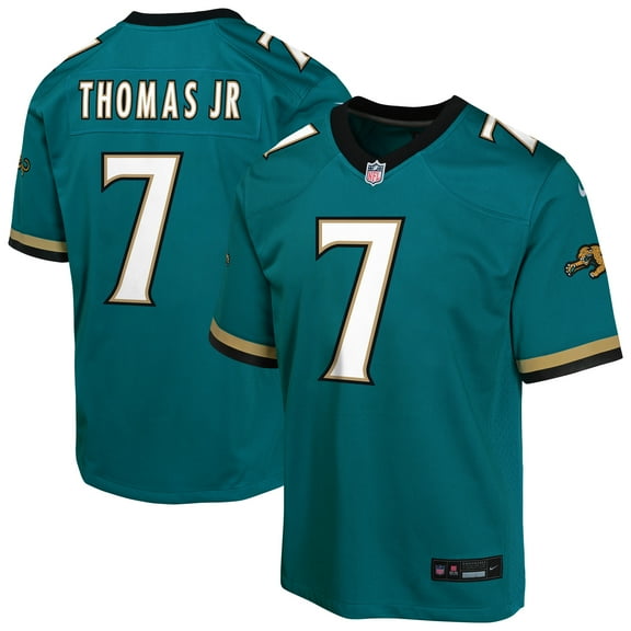 Youth Nike Brian Thomas Jr. Teal Jacksonville Jaguars Alternate 2 Prowler Throwback Game Jersey