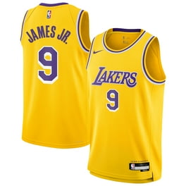 Men's NBA Basketball: Nike LeBron James LA Lakers Gold Icon