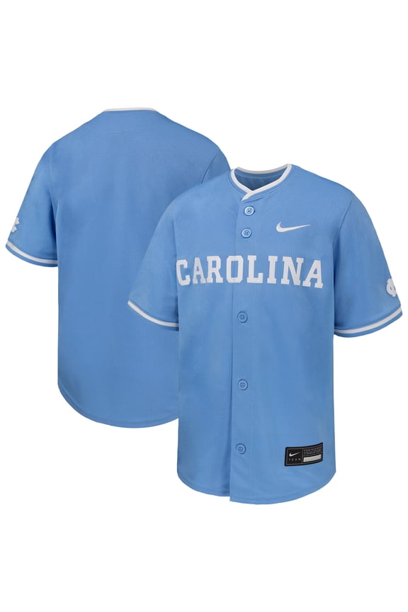 Youth Nike Carolina Blue North Carolina Tar Heels Limited Baseball Jersey