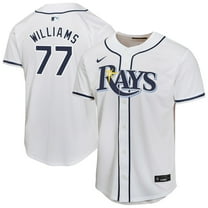 Youth Nike Carson Williams White Tampa Bay Rays Home Player Game Jersey
