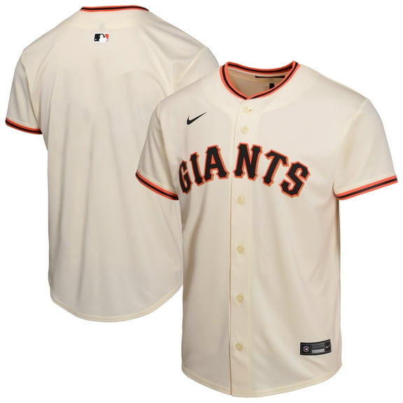 Youth-Nike  Cream San Francisco Giants Home Game Jersey