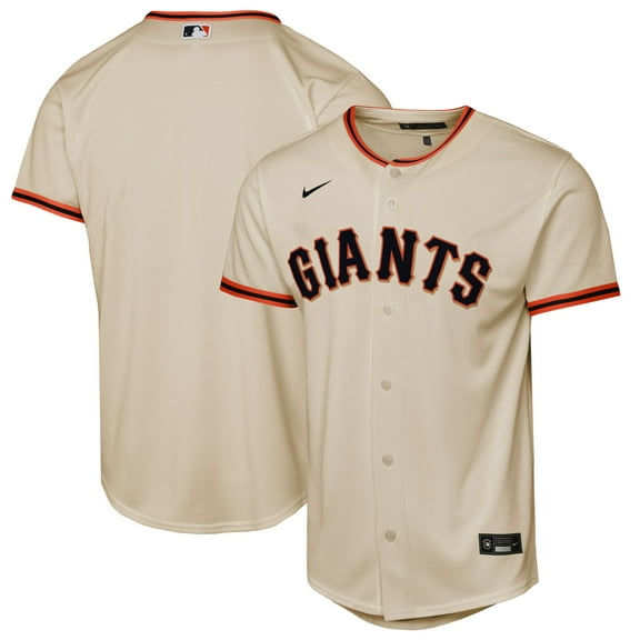 Youth Nike Cream San Francisco Giants Home Replica Jersey