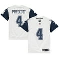 thumbnail image 1 of Youth Nike Dak Prescott White Dallas Cowboys Color Rush Game Jersey, 1 of 3