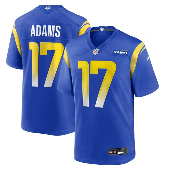 Youth Nike Davante Adams Royal Los Angeles Rams Game Jersey