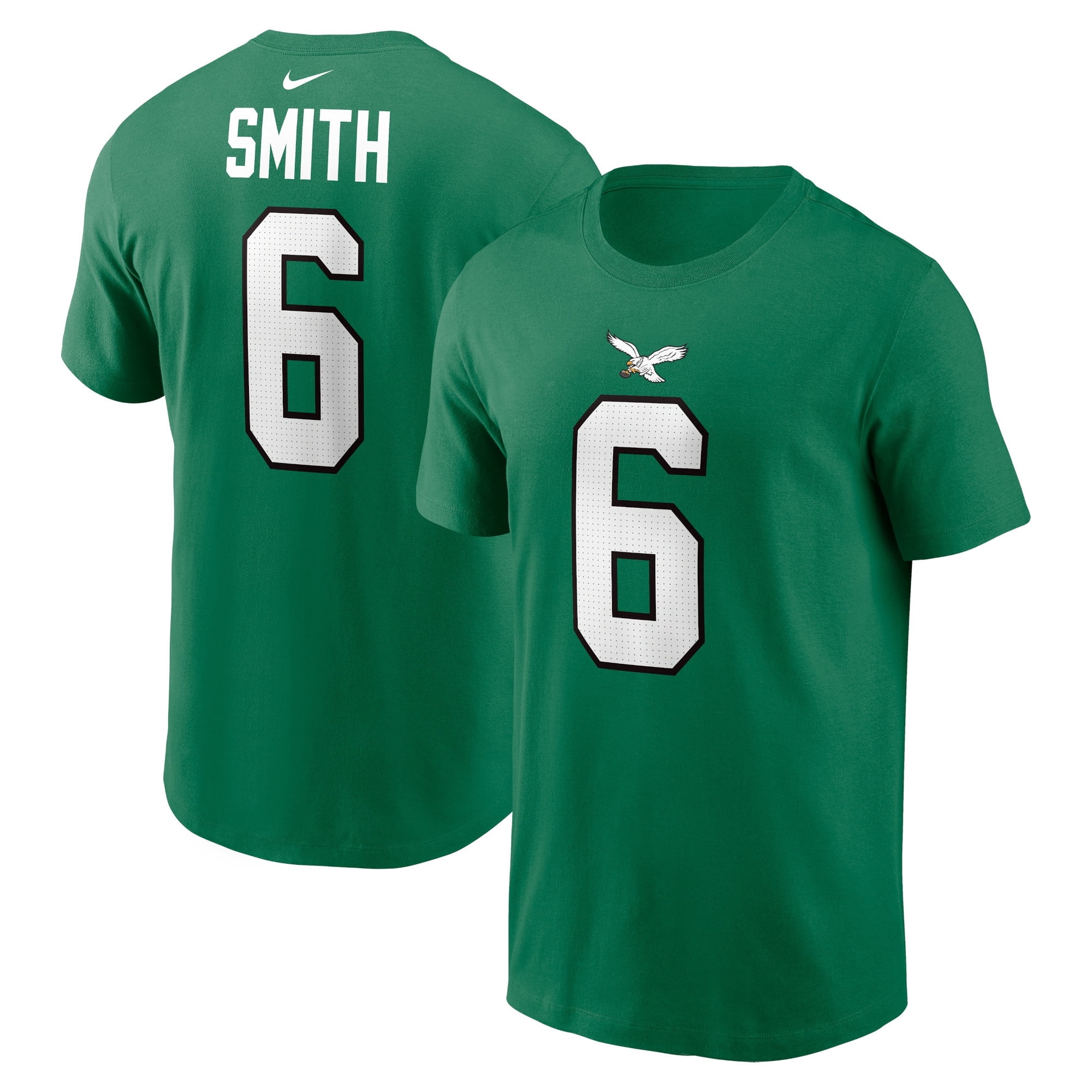 Youth Nike DeVonta Smith Kelly Green Philadelphia Eagles Player Name