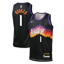 Youth Nike Devin Booker Black Phoenix Suns 2025/26 City Edition Swingman Jersey