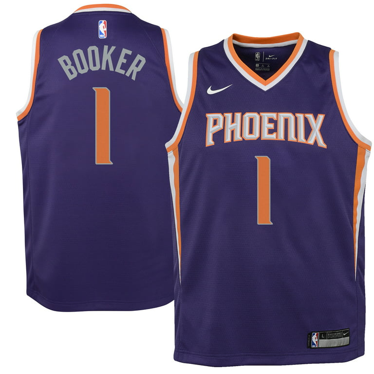 Devin Booker Signed Phoenix Suns Basketball Jersey