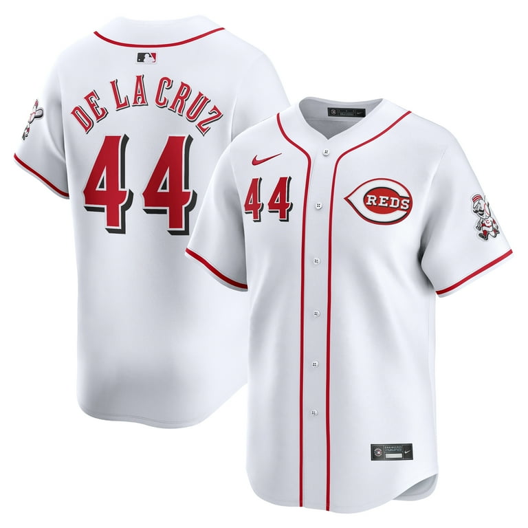 Youth Nike Elly De La Cruz White Cincinnati Reds Home Limited