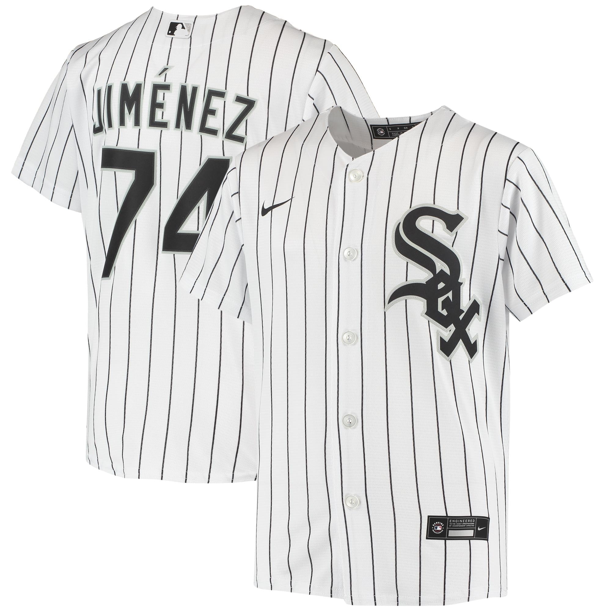 Youth Nike Eloy Jimenez White Chicago White Sox Alternate Replica