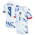 thumbnail image 1 of Youth Nike Erling Haaland White Norway National Team 2024 Away Replica Jersey, 1 of 6